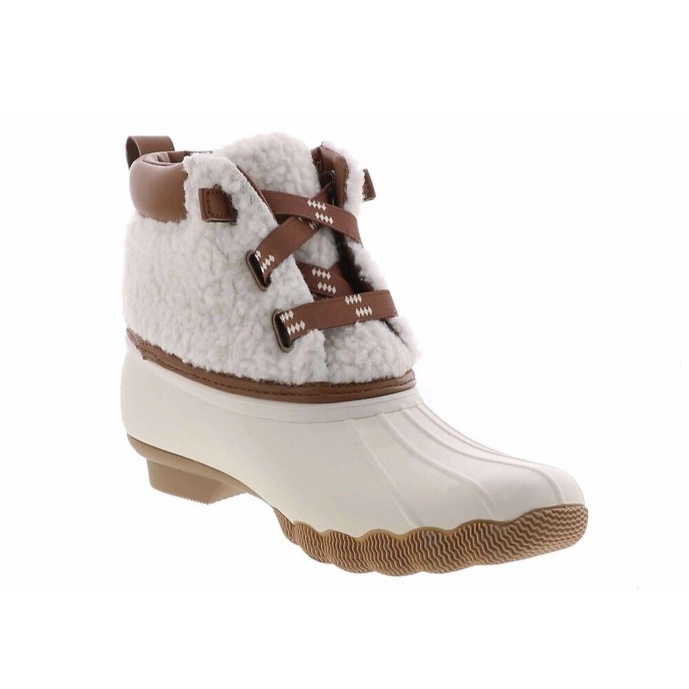 NEW Women's Skechers, Pond - Sherpa Snuggle Boot 167036-NAT -Size 6